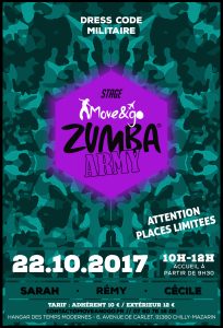 Flyer Zumba Army