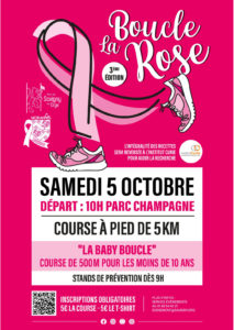 flyer Boucle rose